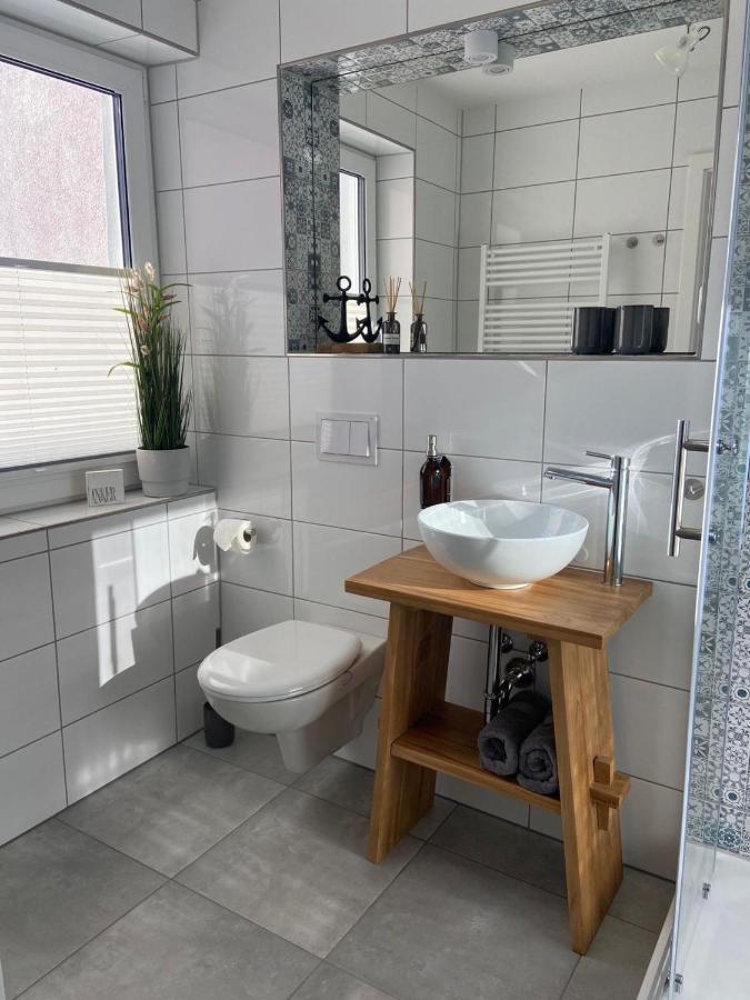 Hafenkoje Zum Anker Apartment โวลกาสต์ ภายนอก รูปภาพ