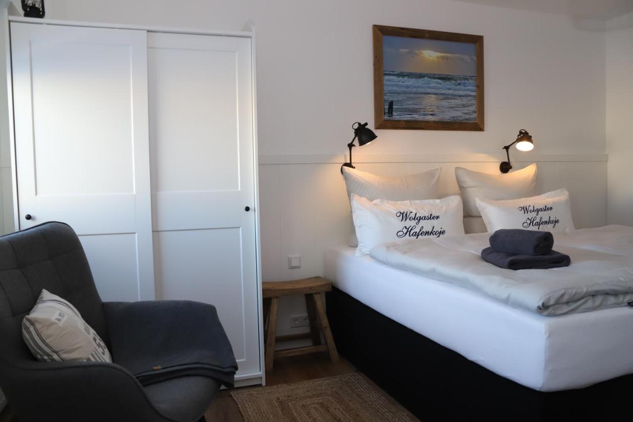 Hafenkoje Zum Anker Apartment โวลกาสต์ ภายนอก รูปภาพ